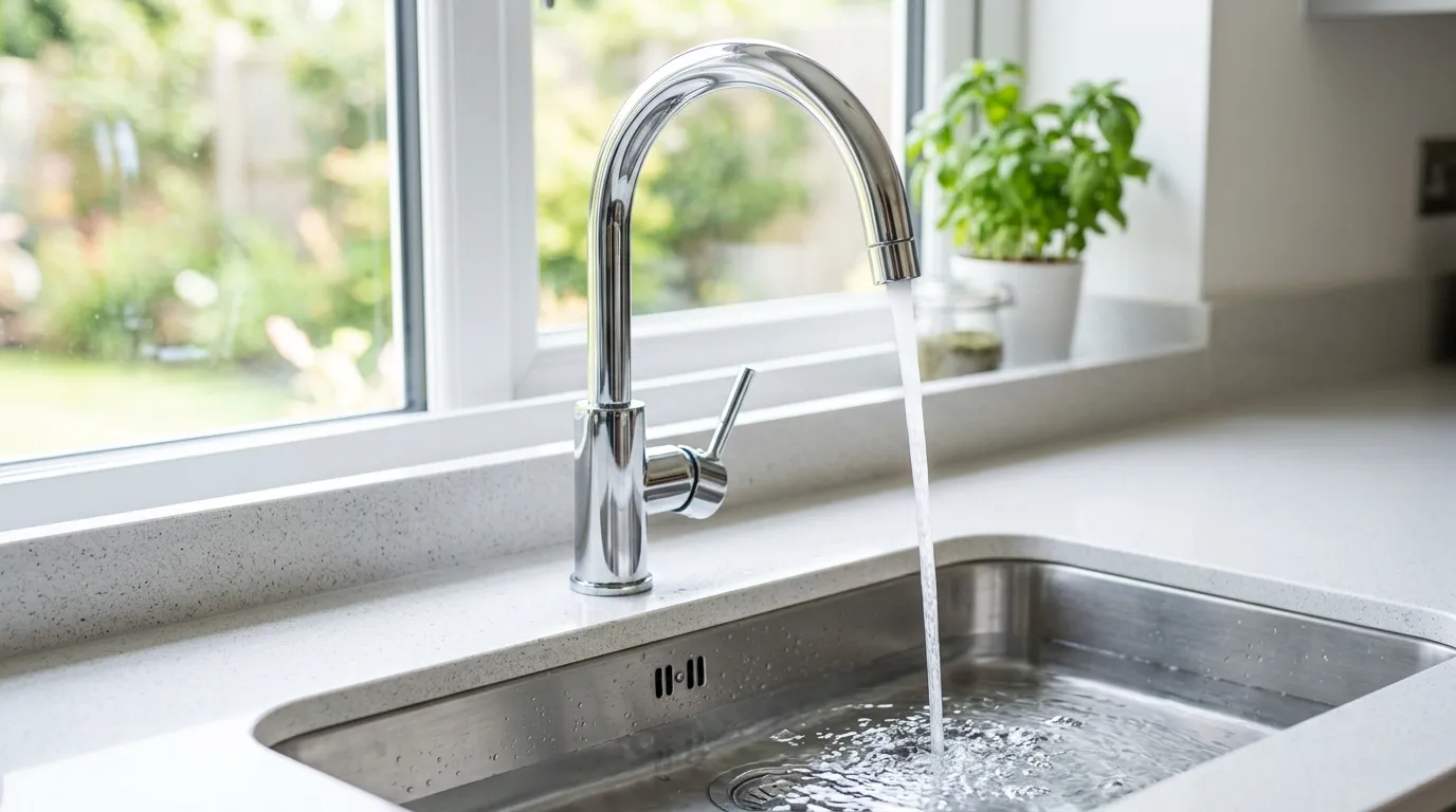 Local Plumbing Master Pros same day plumber fixing a faucet in Stuart, IA